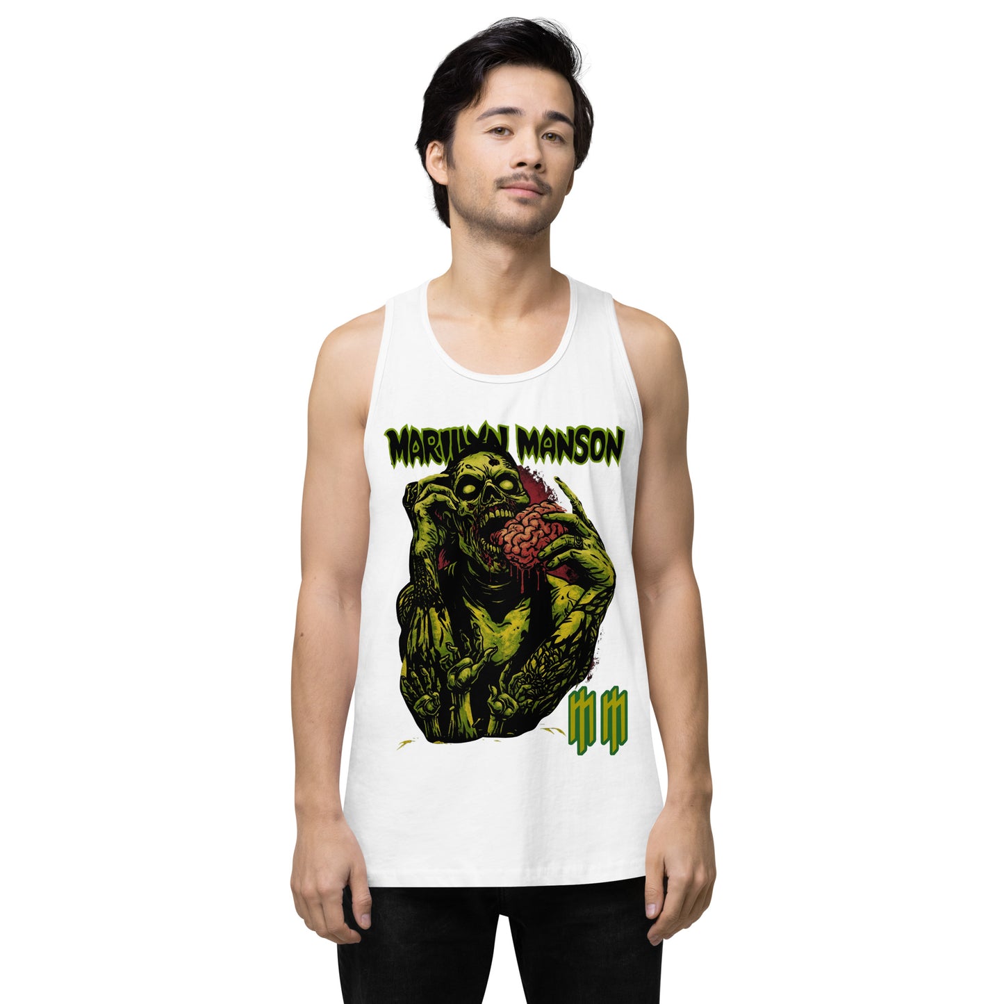 Playera Harmony Style (Tank Top): Manzombie - Marylin Manson