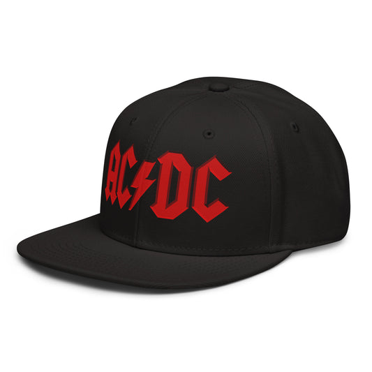 Gorra bordada en 3D AC/DC