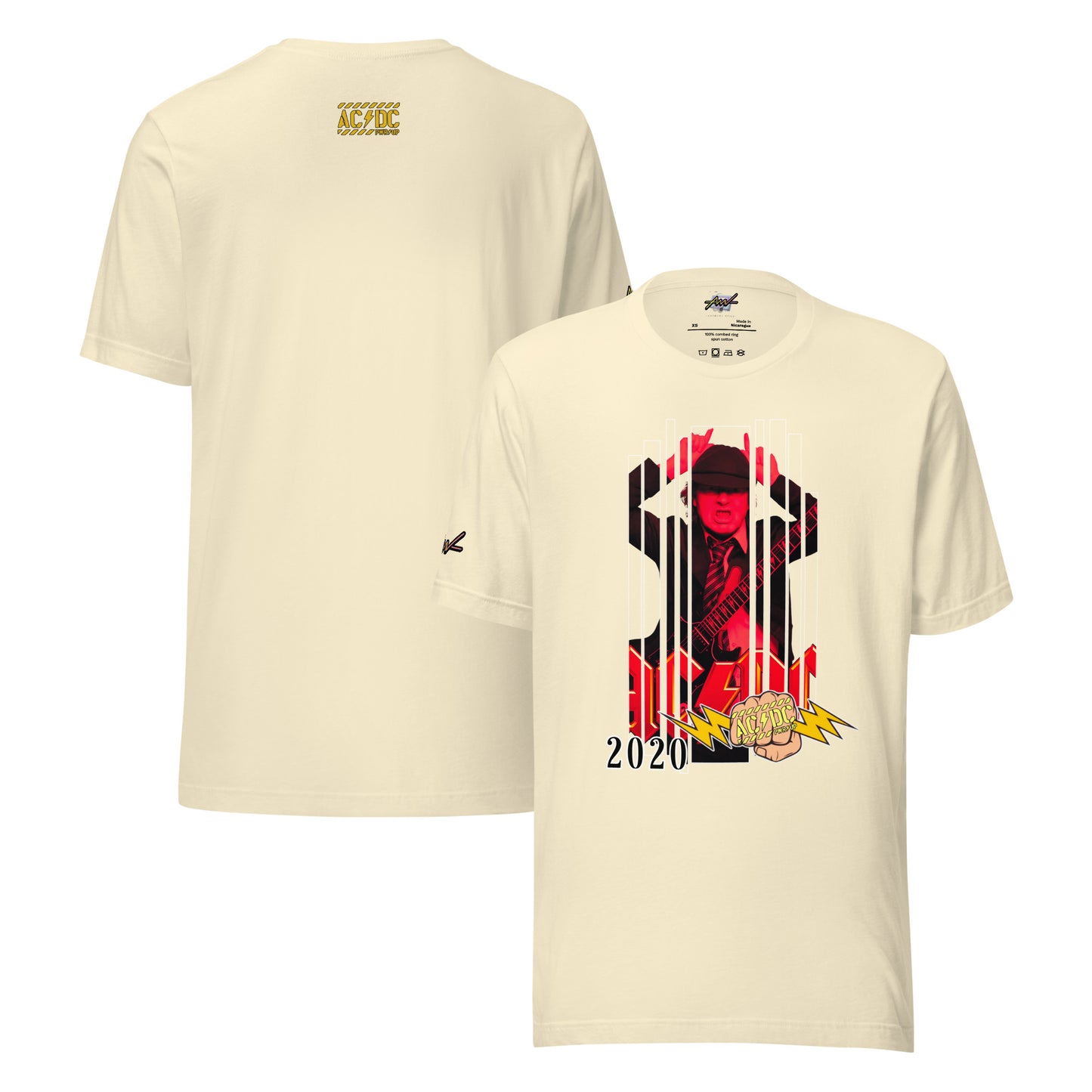 Playera Harmony Style: "Power Up 2020" AC/DC