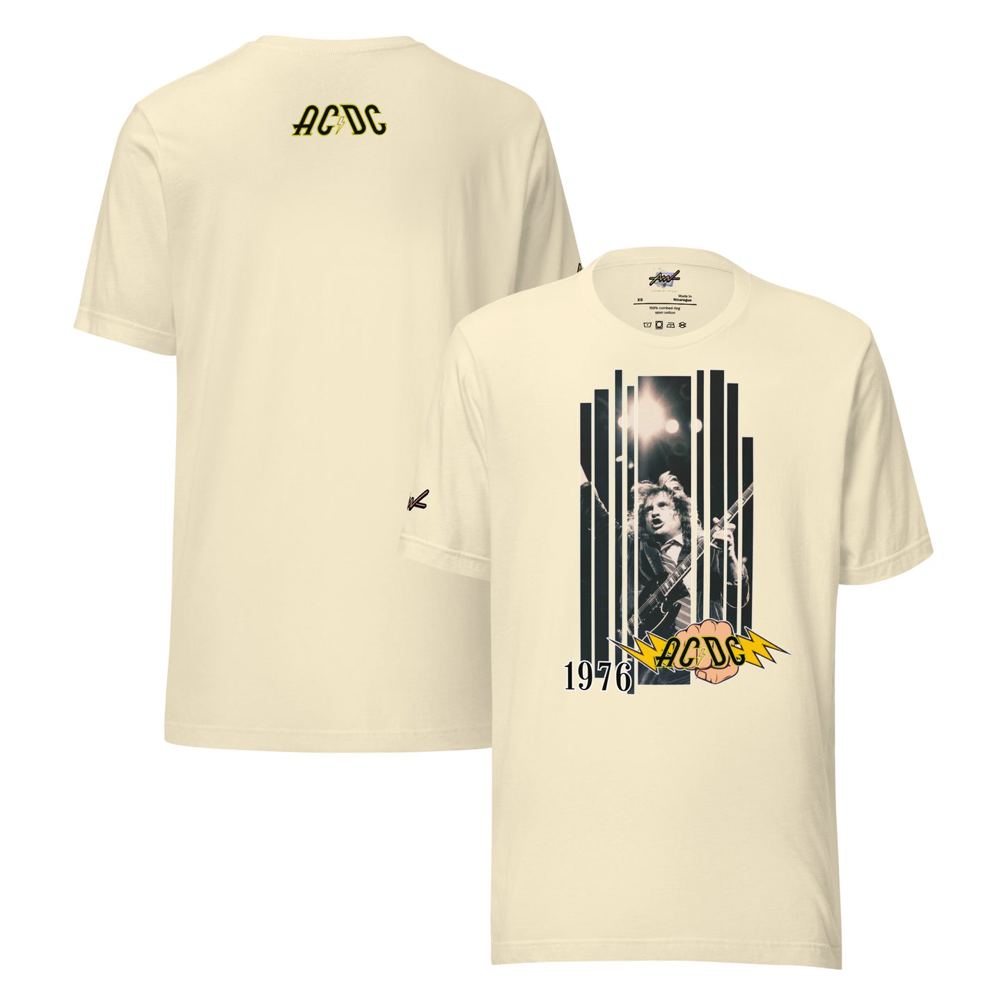 Playera Harmony Style: "High Voltage 1976" - AC/DC