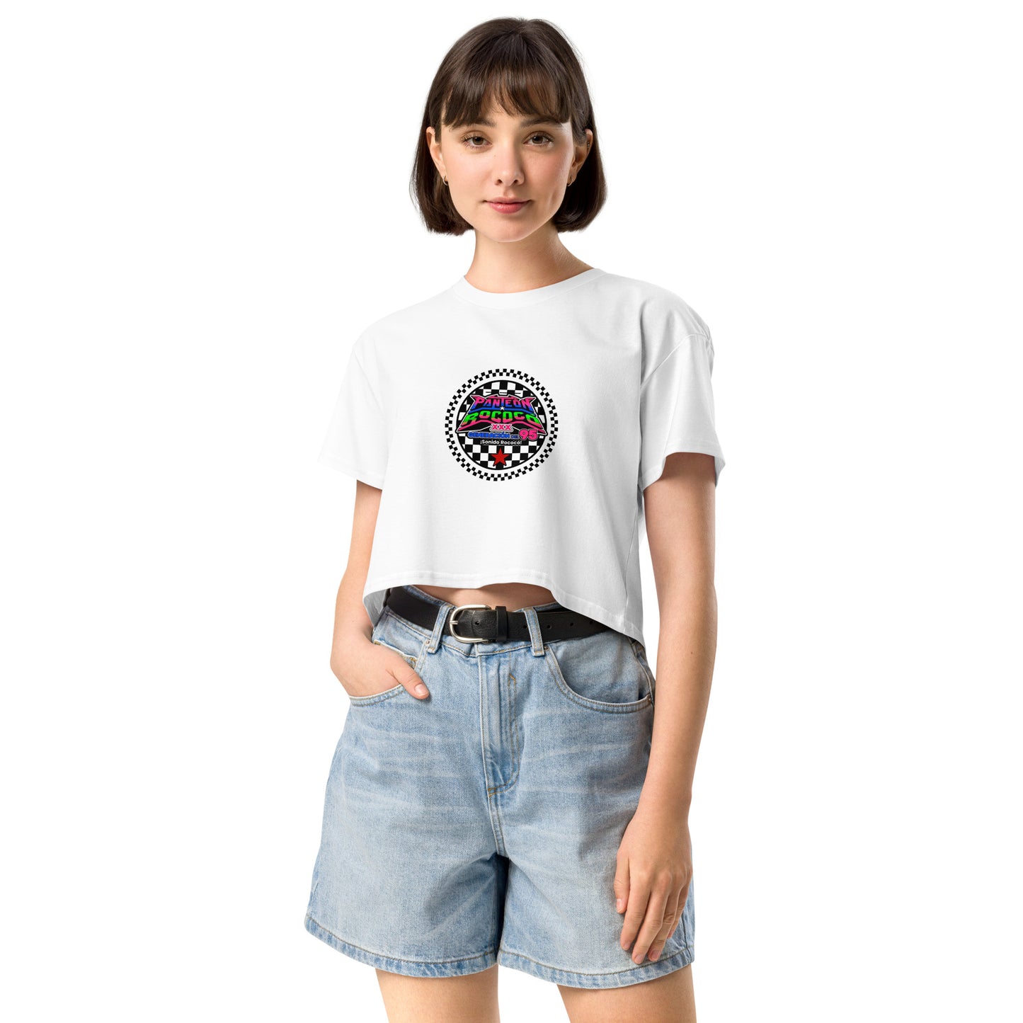 Playera DELUXE (Crop top): Generación 95' 30 AÑOS - Panteón Rococo