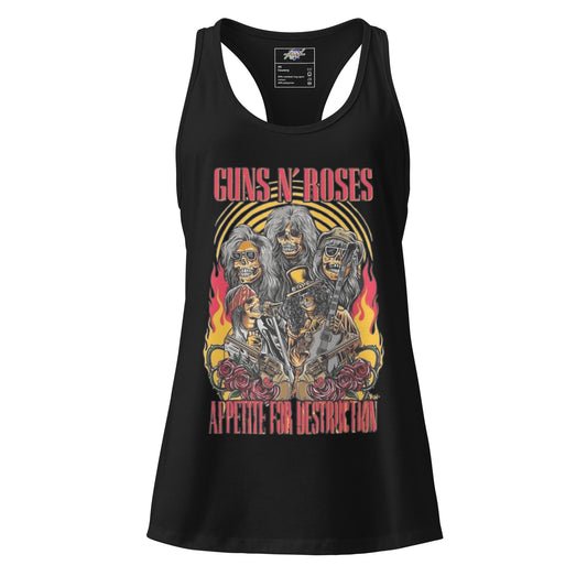 Playera Harmony Style (Tank Top): Sweet Skull O’ Mine - Guns N´ Roses