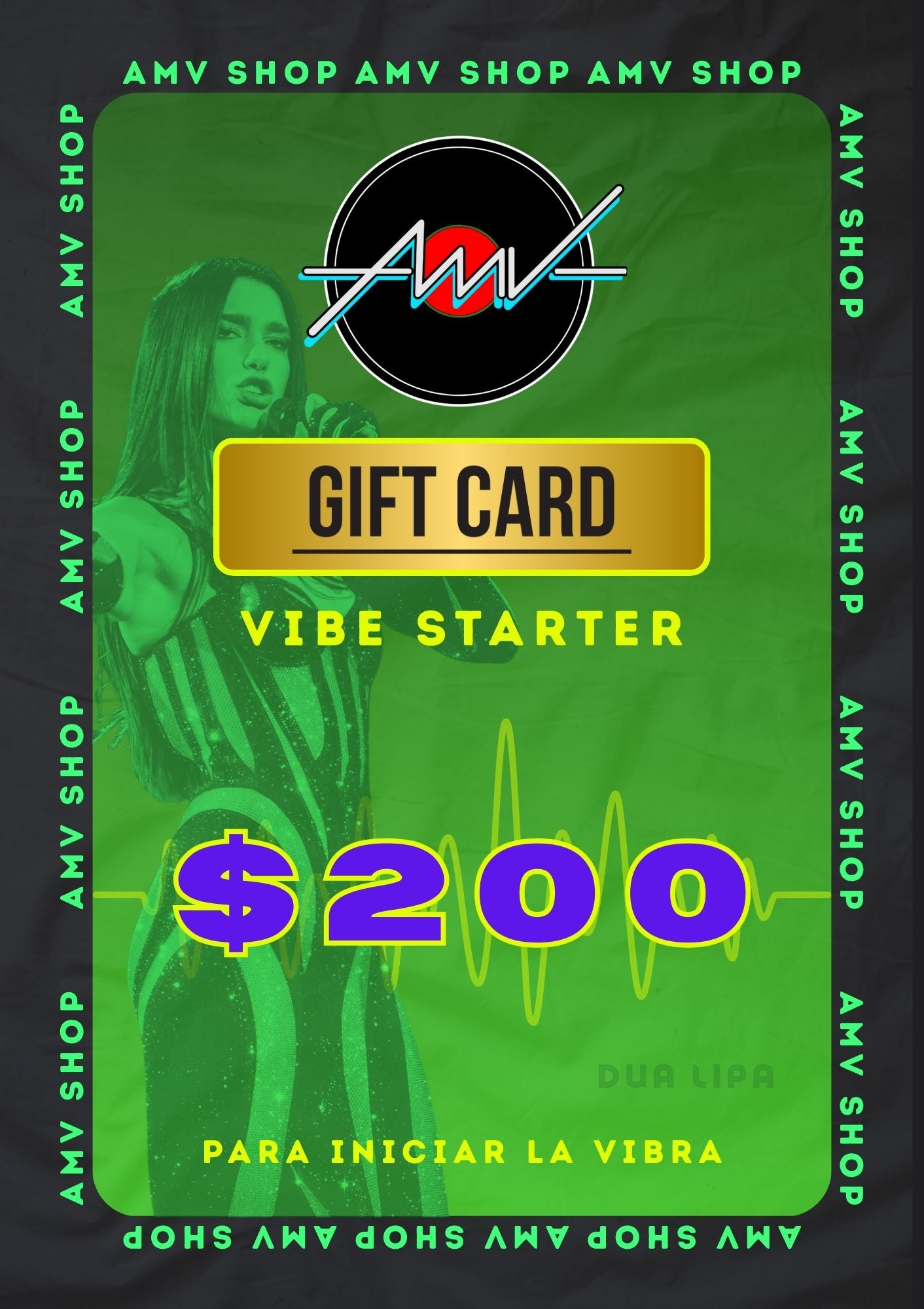 Tarjeta de regalo AMV Shop