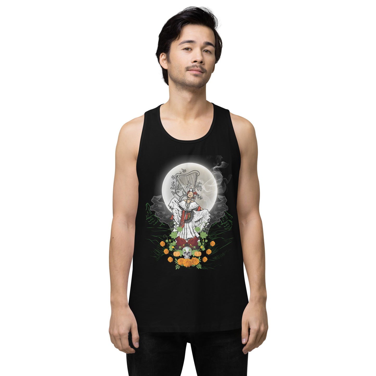 Playera Harmony Style (Tank Top): LA BRUJA - Tlen Huicani, Lino Chavez