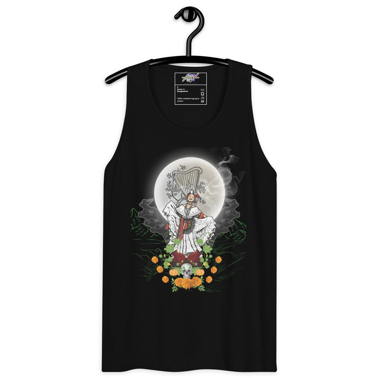 Playera Harmony Style (Tank Top): LA BRUJA - Tlen Huicani, Lino Chavez