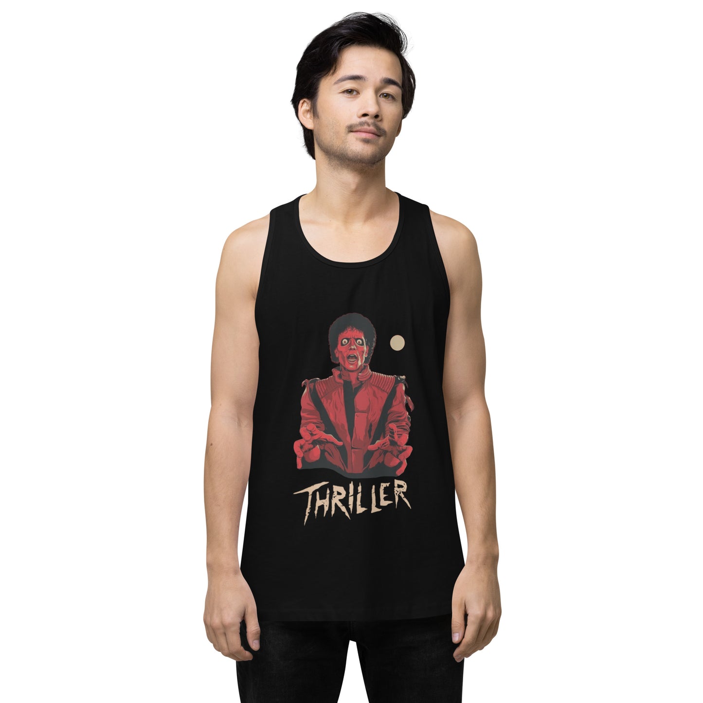 Playera Harmony Style (Tank Top): Thriller (red zombie) - Michael Jackson