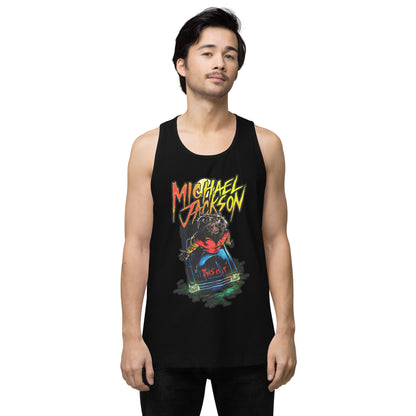 Playera Harmony Style (Tank Top): Thriller (wolf) - Michael Jackson