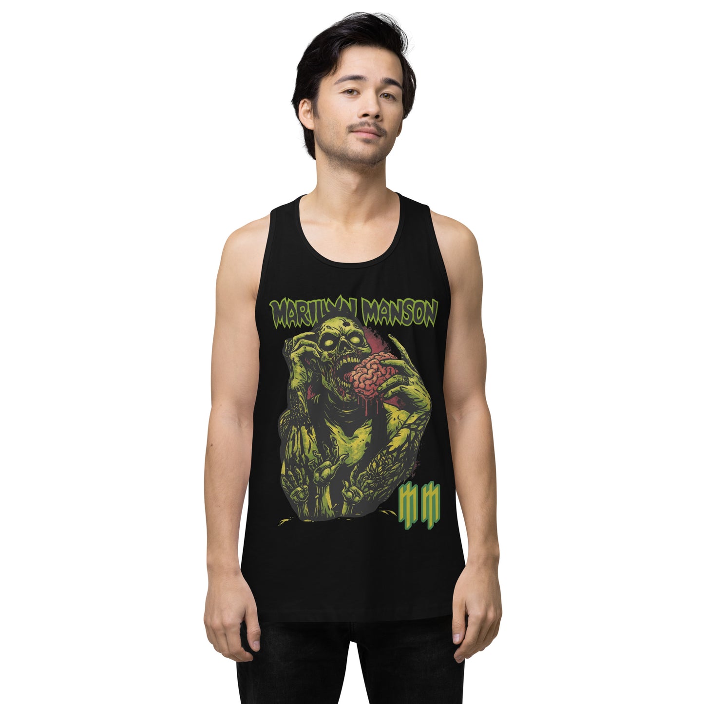 Playera Harmony Style (Tank Top): Manzombie - Marylin Manson
