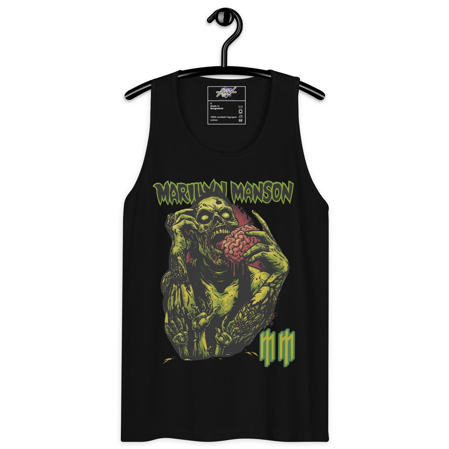Playera Harmony Style (Tank Top): Manzombie - Marylin Manson