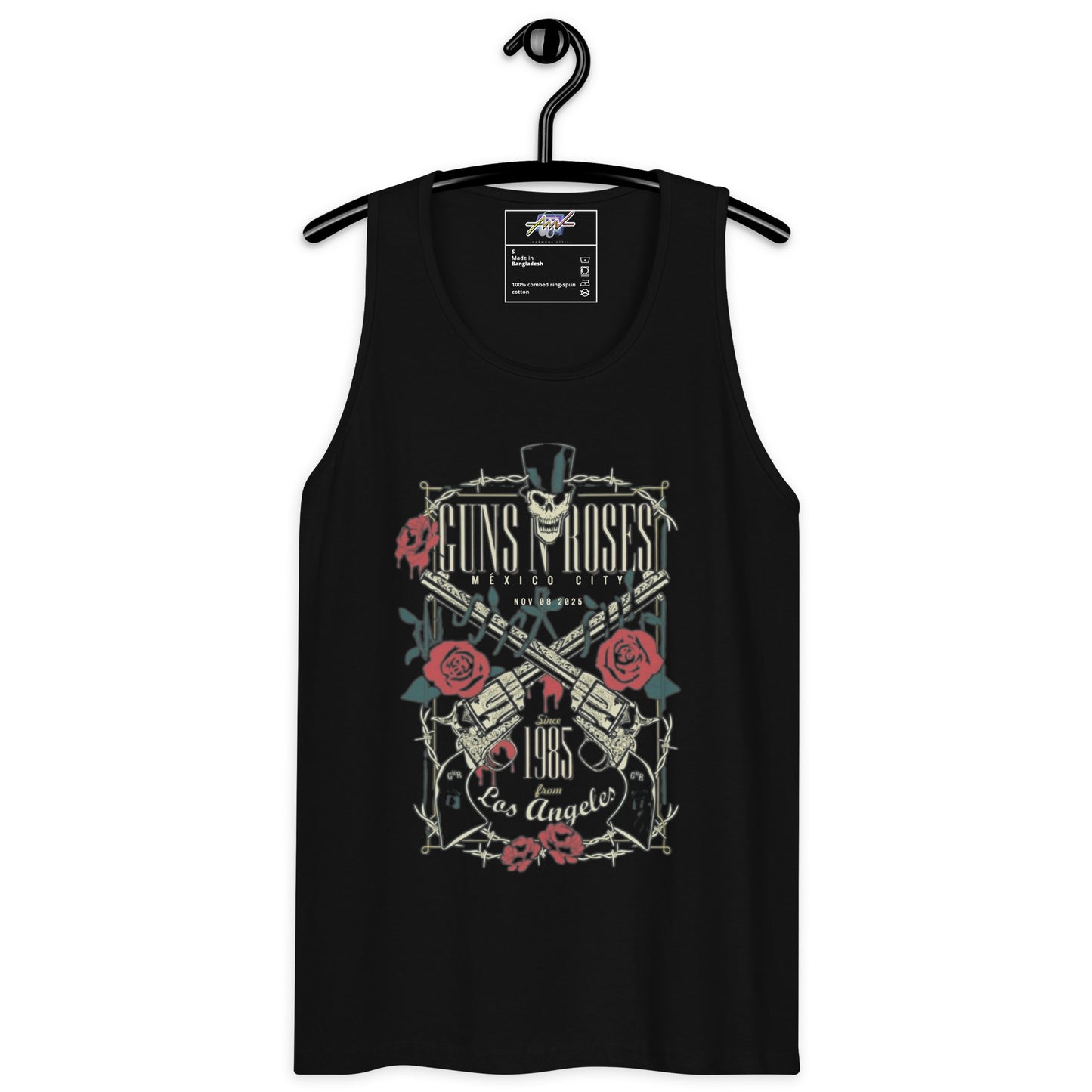 Playera Harmony Style (Tank Top): Mexico City 2025 - Guns N´ Roses