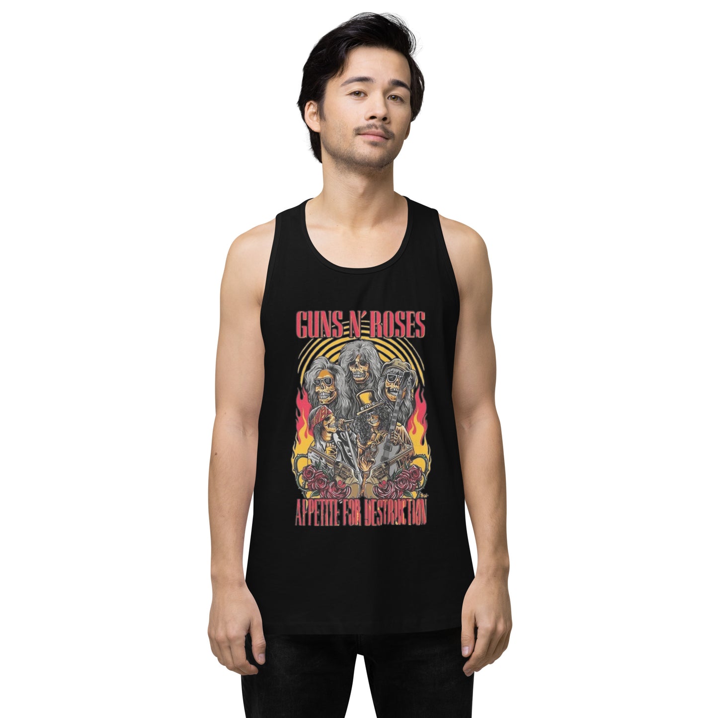 Playera Harmony Style (Tank Top): Sweet Skull O’ Mine - Guns N´ Roses