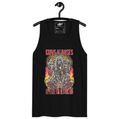 Playera Harmony Style (Tank Top): Sweet Skull O’ Mine - Guns N´ Roses
