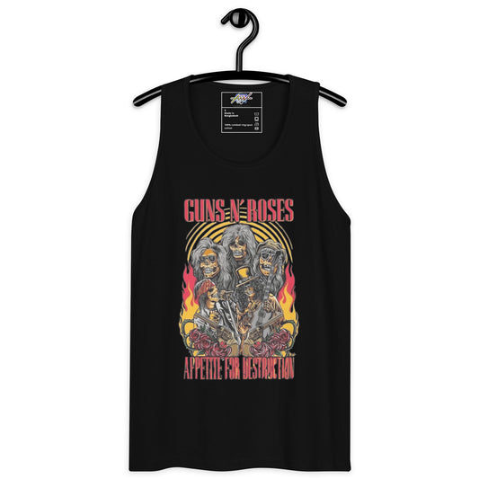 Playera Harmony Style (Tank Top): Sweet Skull O’ Mine - Guns N´ Roses