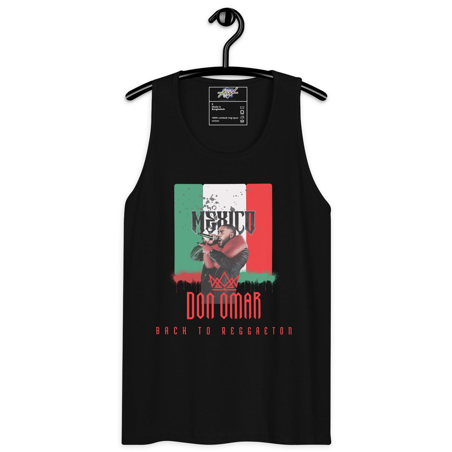 Playera Harmony Style (Tank Top): Back to Mexico - Don Omar