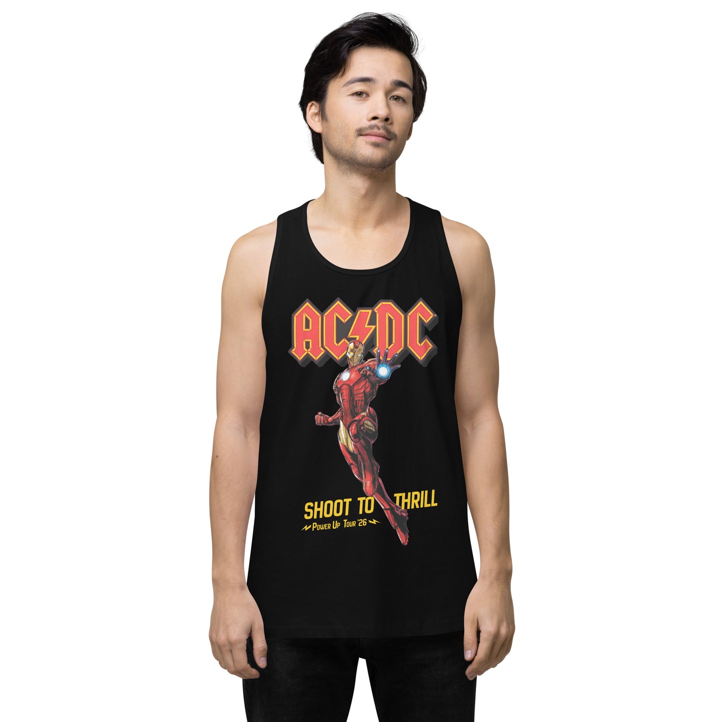 Playera Harmony Style (Tank Top): Shoot To Thrill (Iron Man) - AC/DC