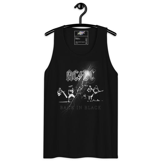 Playera Harmony Style (Tank Top): Back in Black - AC/DC