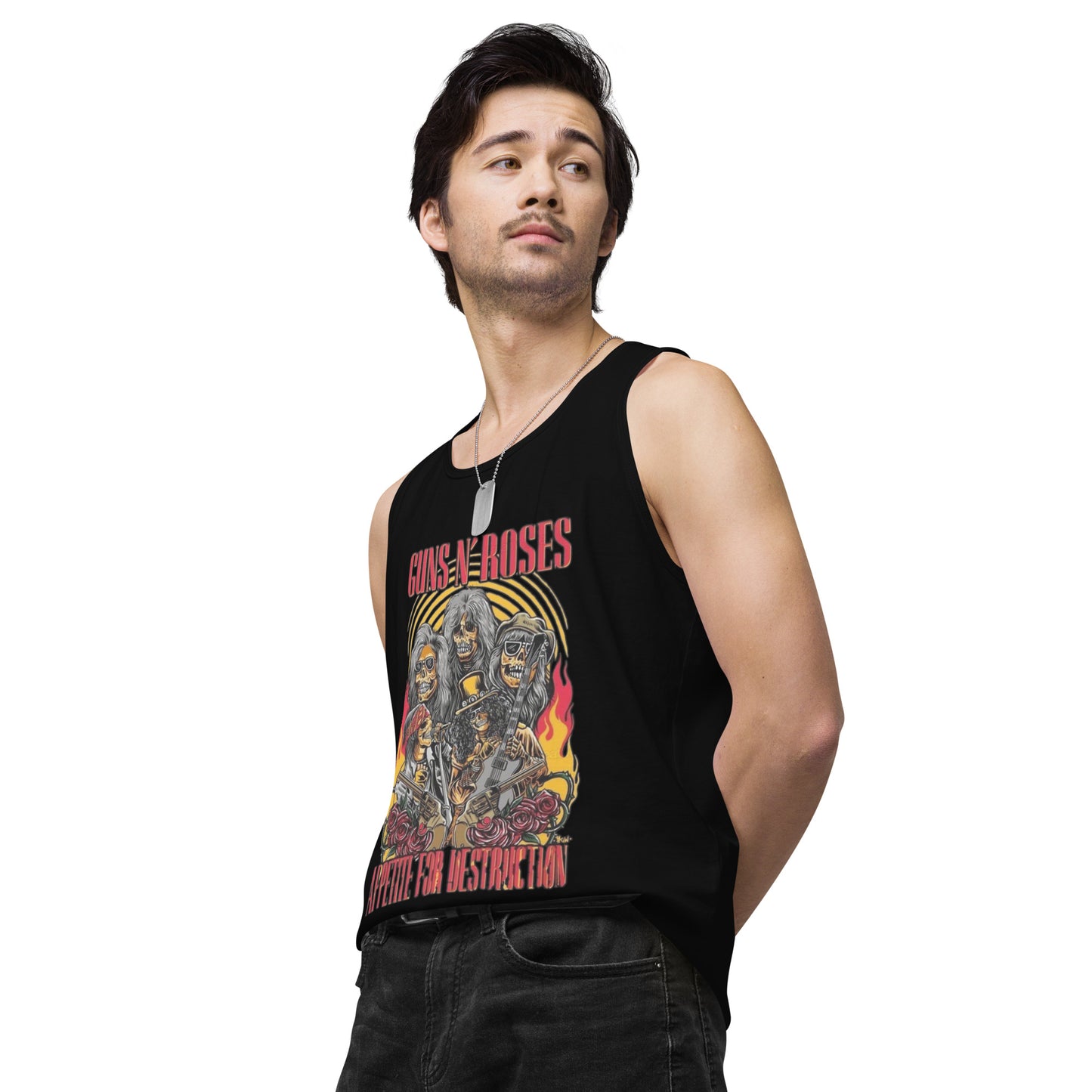 Playera Harmony Style (Tank Top): Sweet Skull O’ Mine - Guns N´ Roses