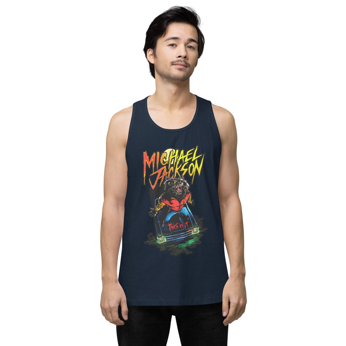 Playera Harmony Style (Tank Top): Thriller (wolf) - Michael Jackson