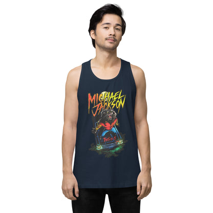 Playera Harmony Style (Tank Top): Thriller (wolf) - Michael Jackson