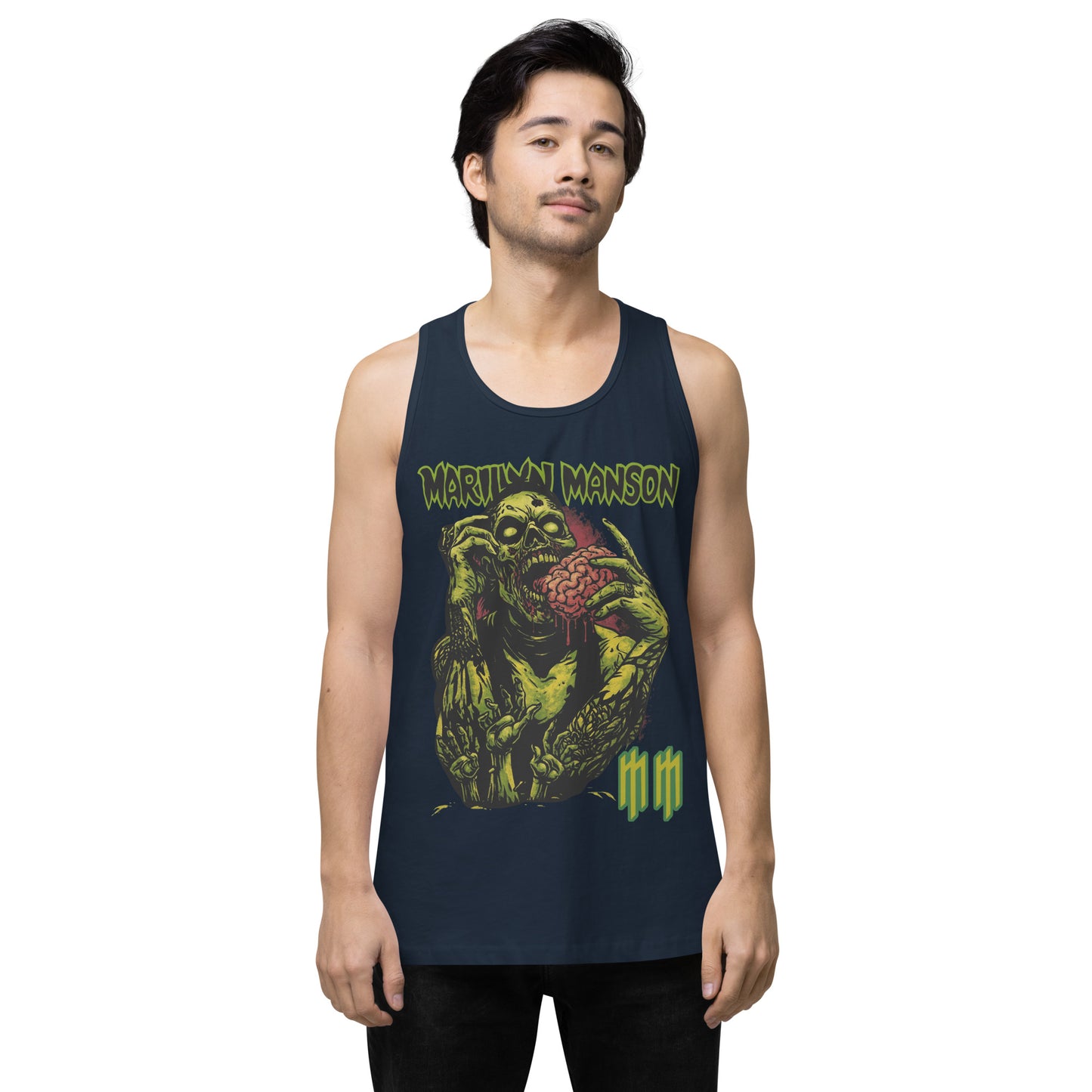 Playera Harmony Style (Tank Top): Manzombie - Marylin Manson