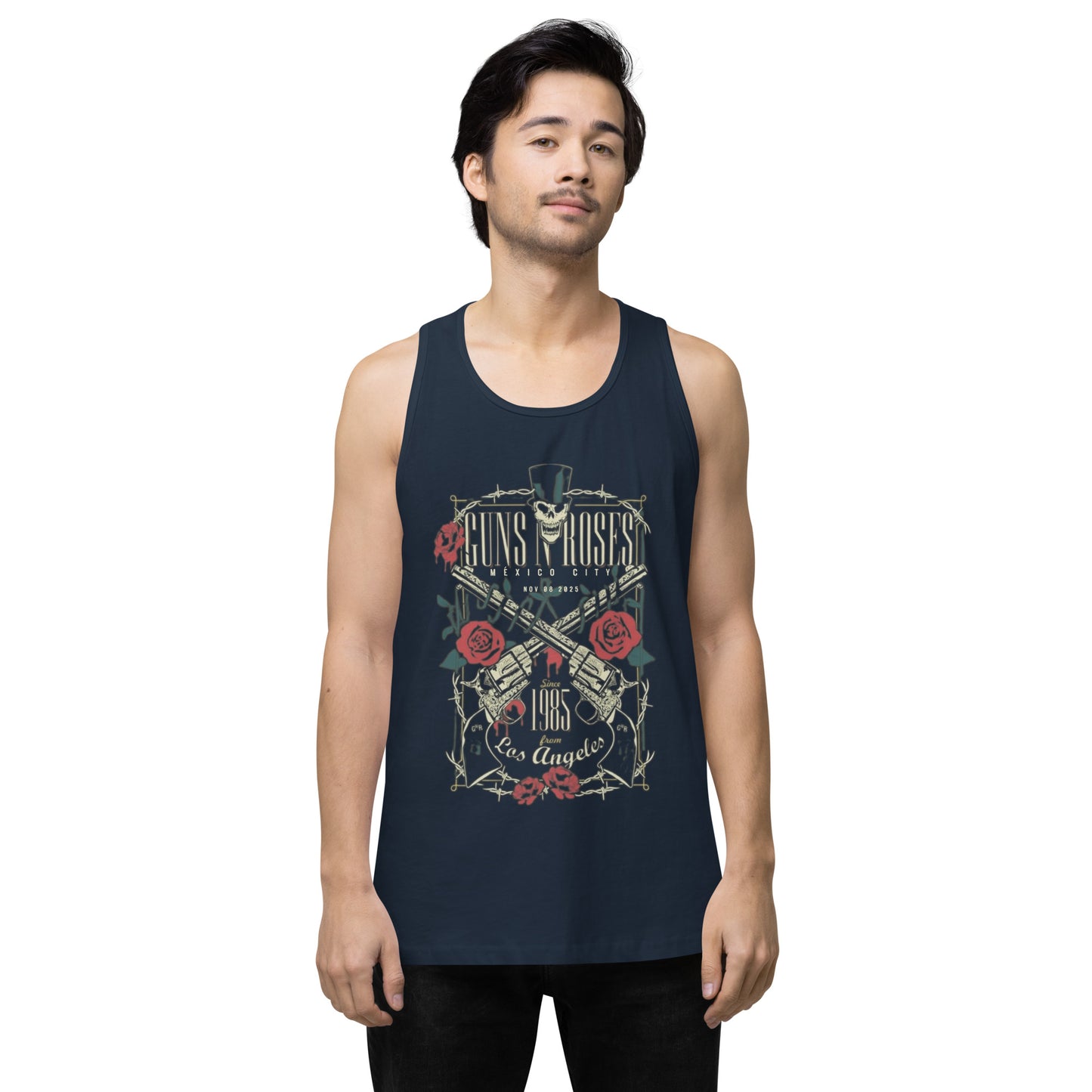 Playera Harmony Style (Tank Top): Mexico City 2025 - Guns N´ Roses