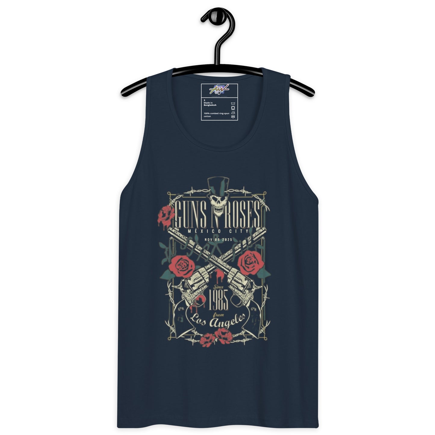 Playera Harmony Style (Tank Top): Mexico City 2025 - Guns N´ Roses