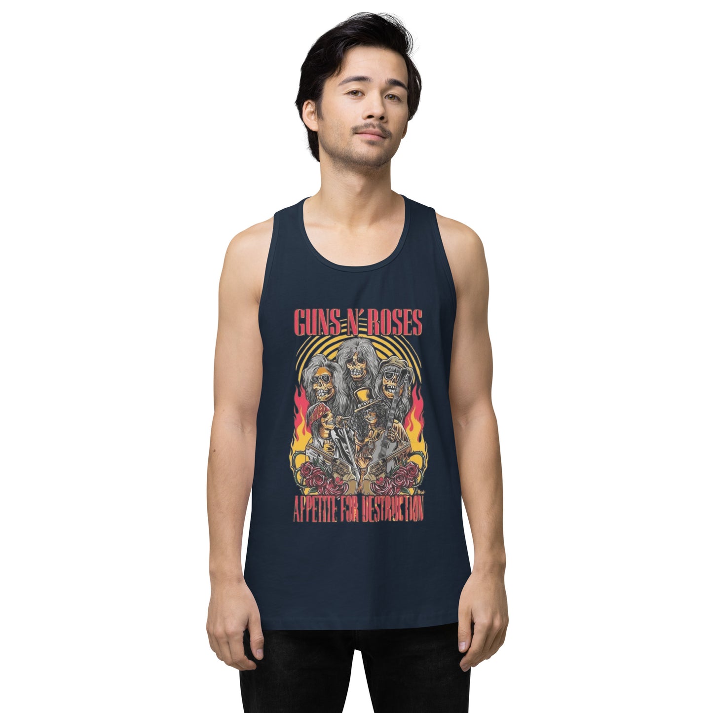 Playera Harmony Style (Tank Top): Sweet Skull O’ Mine - Guns N´ Roses