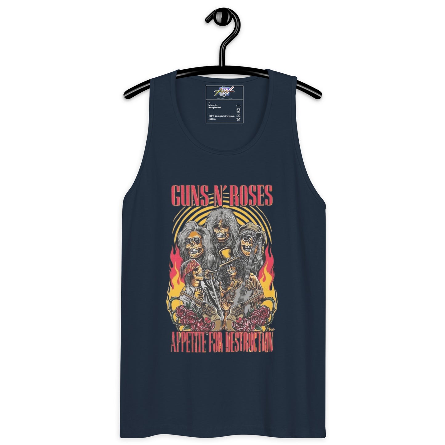 Playera Harmony Style (Tank Top): Sweet Skull O’ Mine - Guns N´ Roses