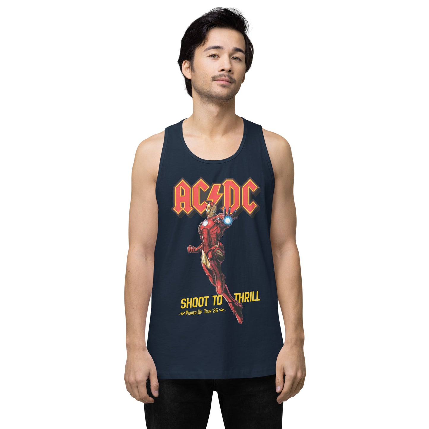 Playera Harmony Style (Tank Top): Shoot To Thrill (Iron Man) - AC/DC