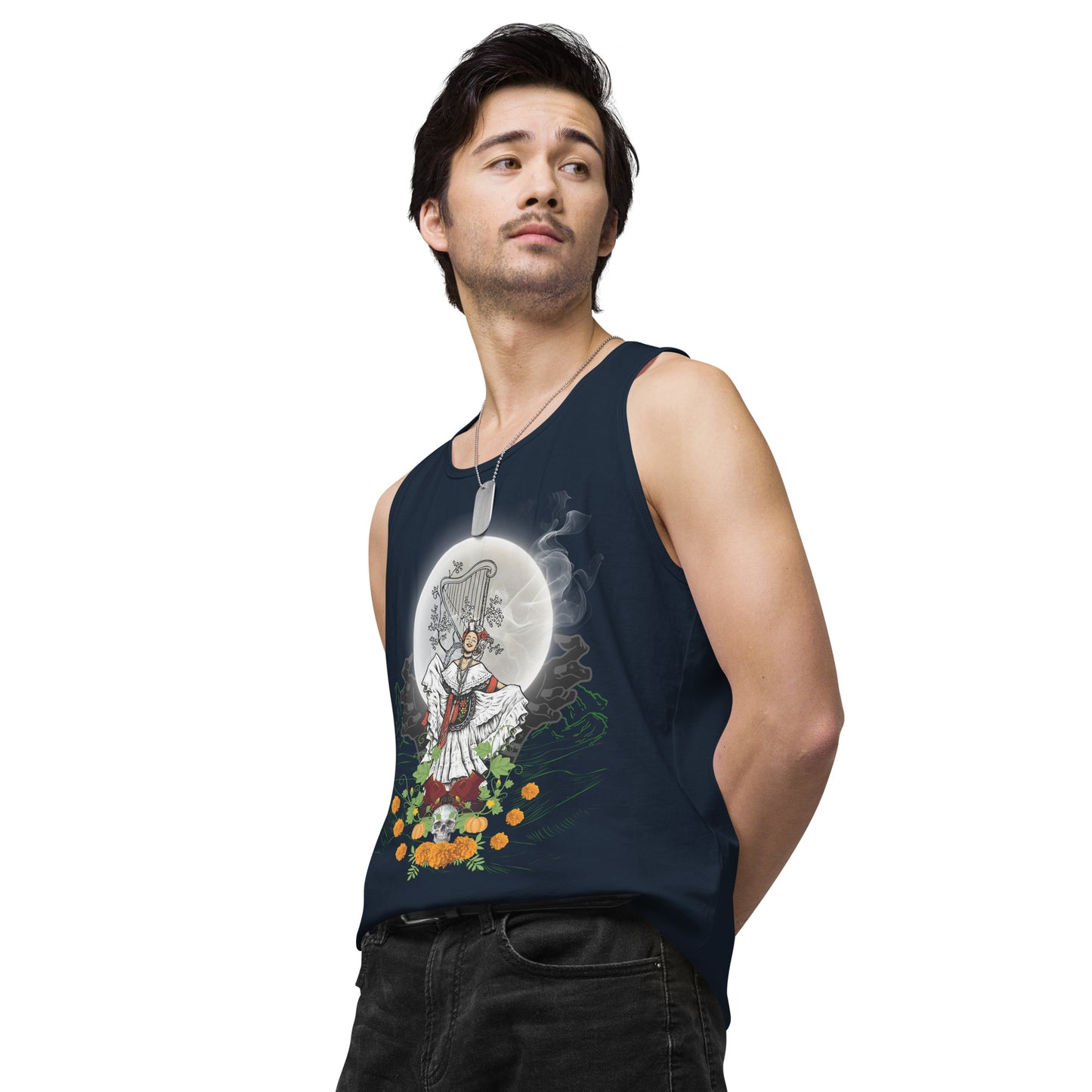 Playera Harmony Style (Tank Top): LA BRUJA - Tlen Huicani, Lino Chavez