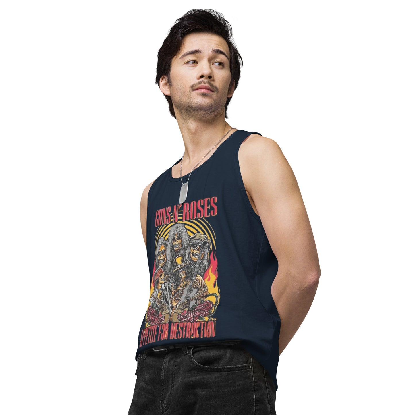 Playera Harmony Style (Tank Top): Sweet Skull O’ Mine - Guns N´ Roses