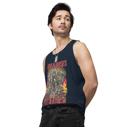 Playera Harmony Style (Tank Top): Sweet Skull O’ Mine - Guns N´ Roses