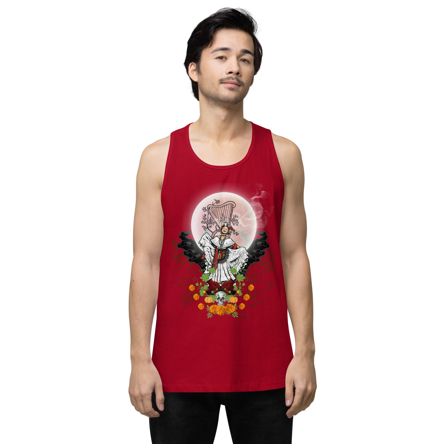 Playera Harmony Style (Tank Top): LA BRUJA - Tlen Huicani, Lino Chavez