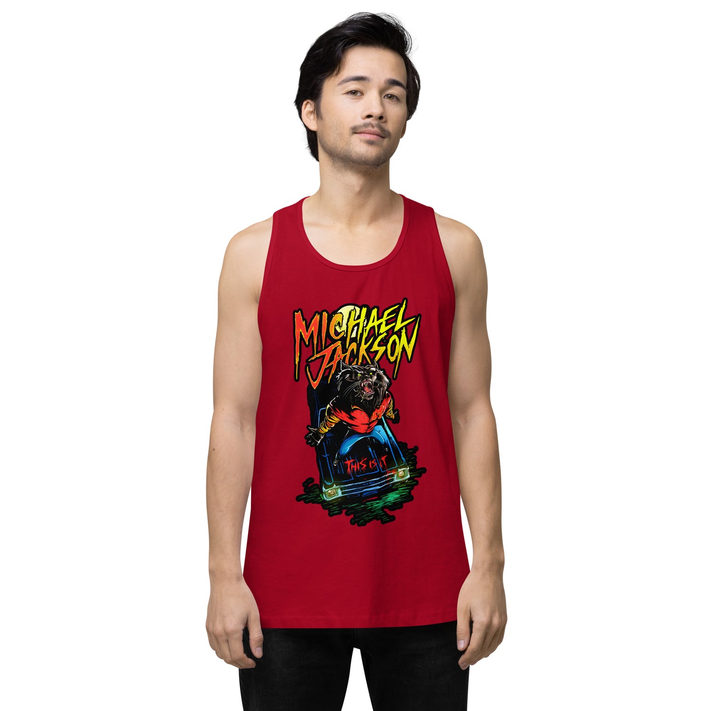 Playera Harmony Style (Tank Top): Thriller (wolf) - Michael Jackson