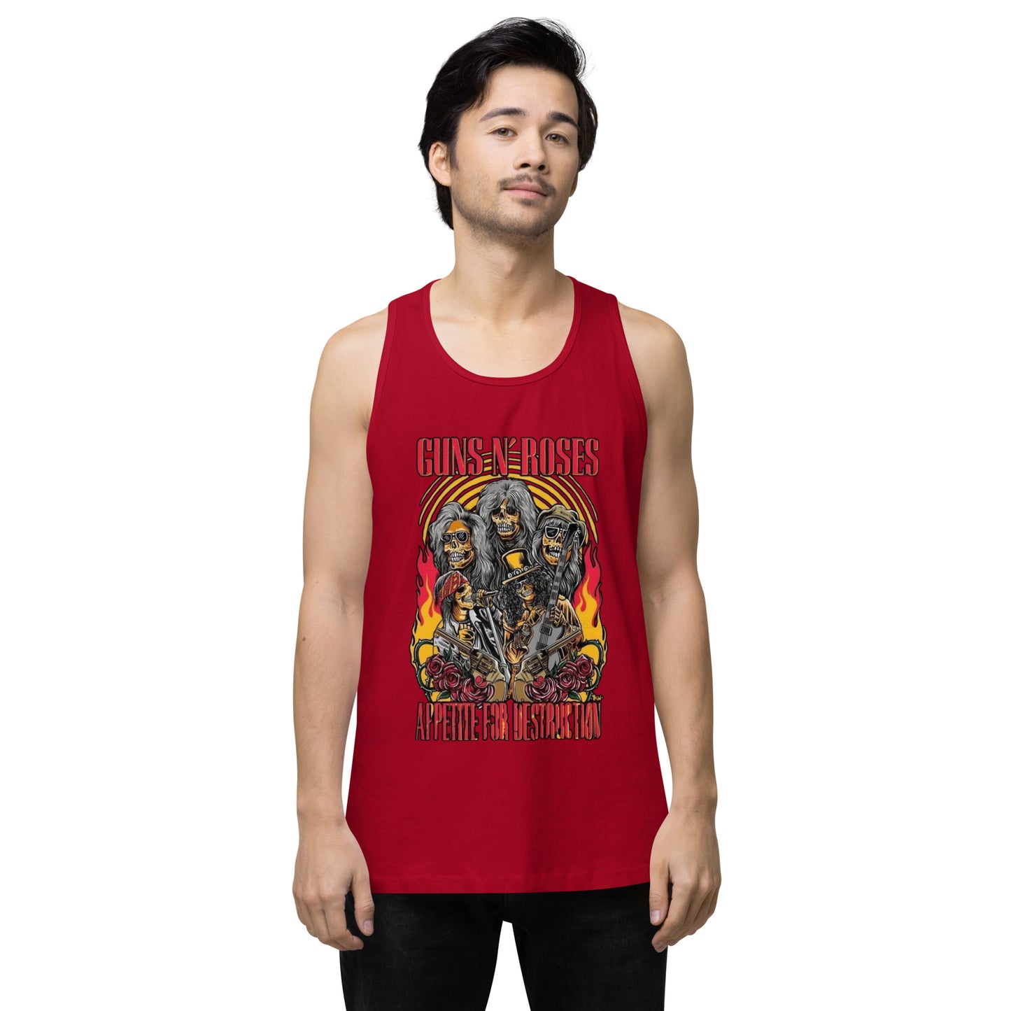 Playera Harmony Style (Tank Top): Sweet Skull O’ Mine - Guns N´ Roses