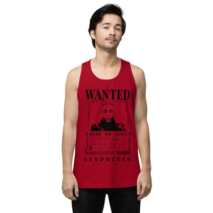 Playera Harmony Style (Tank Top): Wanted William D. On Omar - Don Omar x One Piece