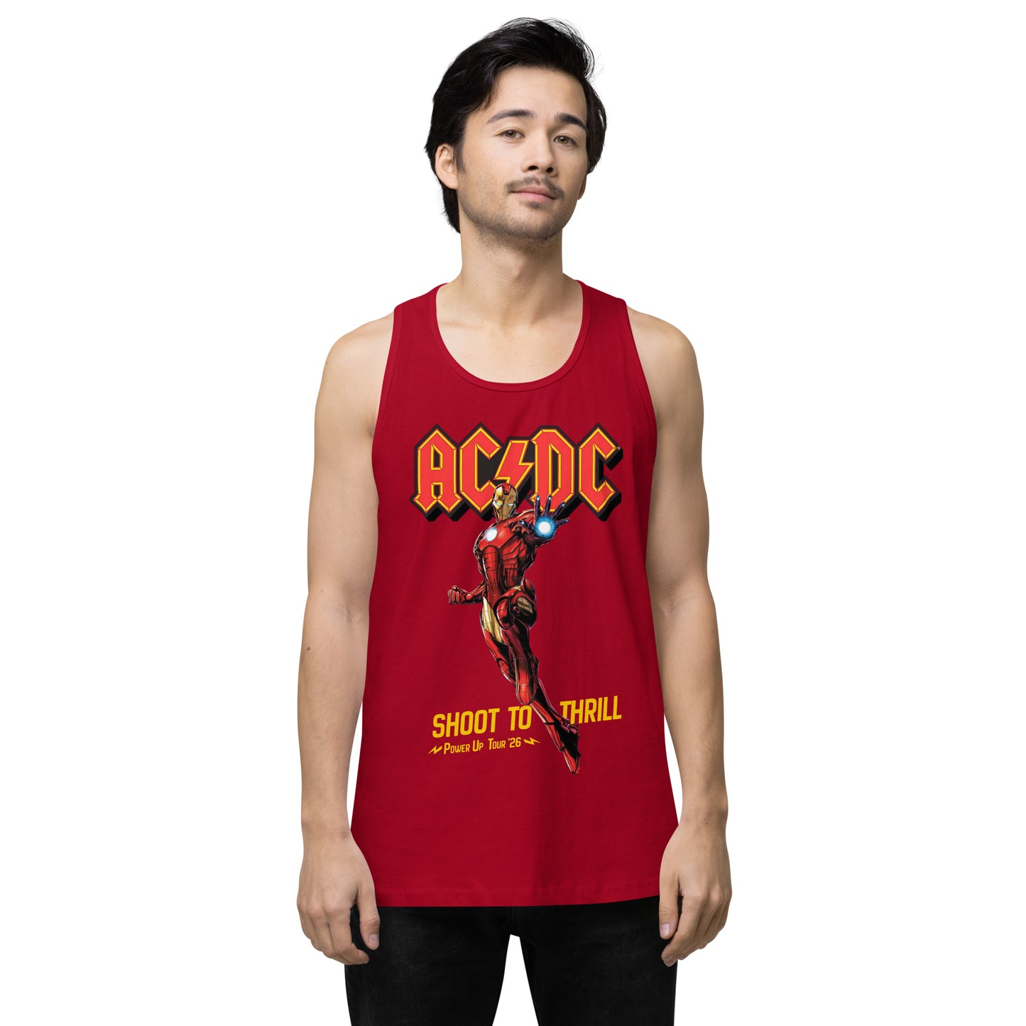 Playera Harmony Style (Tank Top): Shoot To Thrill (Iron Man) - AC/DC