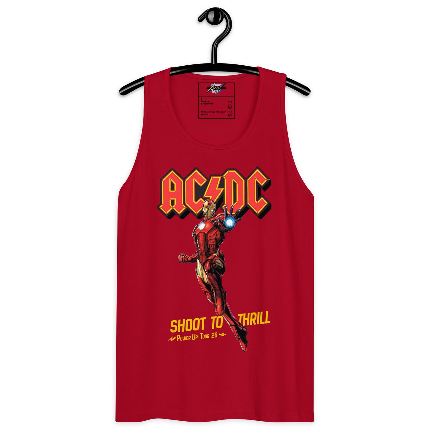 Playera Harmony Style (Tank Top): Shoot To Thrill (Iron Man) - AC/DC