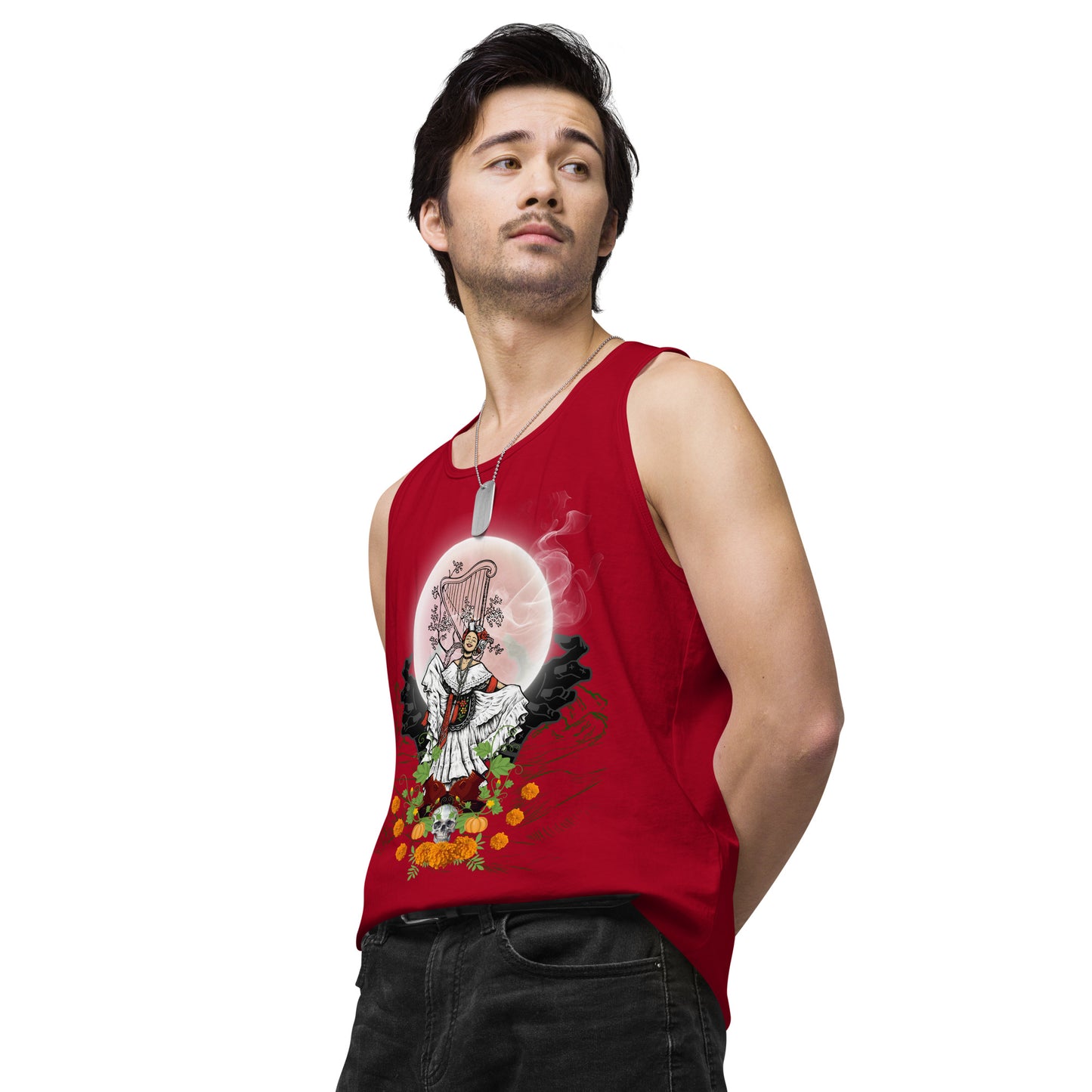 Playera Harmony Style (Tank Top): LA BRUJA - Tlen Huicani, Lino Chavez