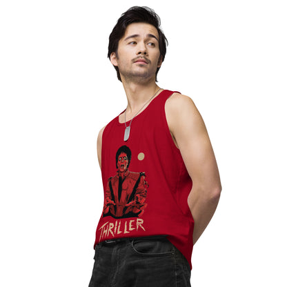 Playera Harmony Style (Tank Top): Thriller (red zombie) - Michael Jackson