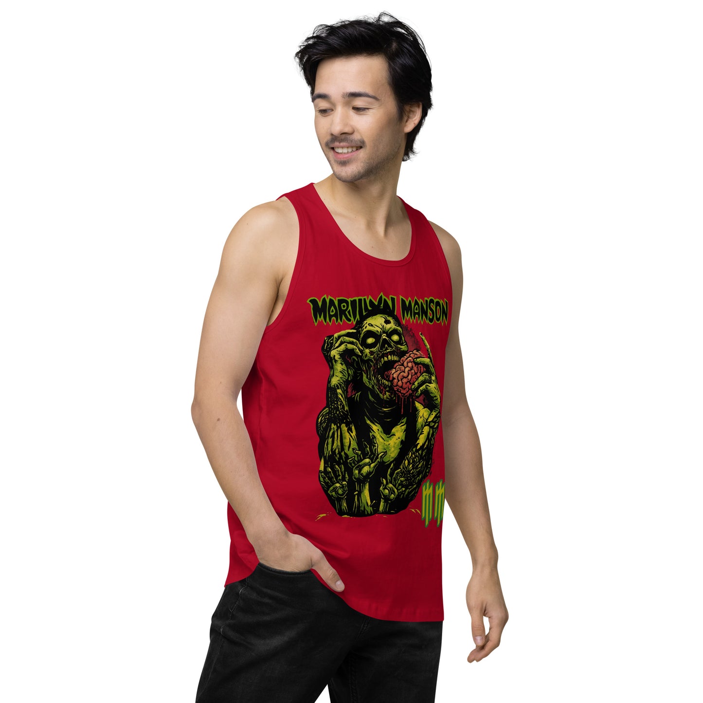 Playera Harmony Style (Tank Top): Manzombie - Marylin Manson