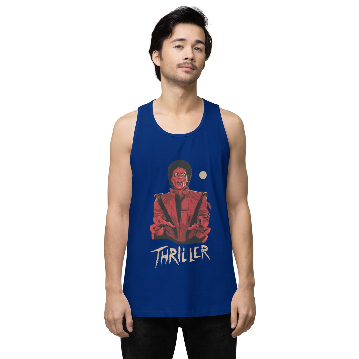 Playera Harmony Style (Tank Top): Thriller (red zombie) - Michael Jackson