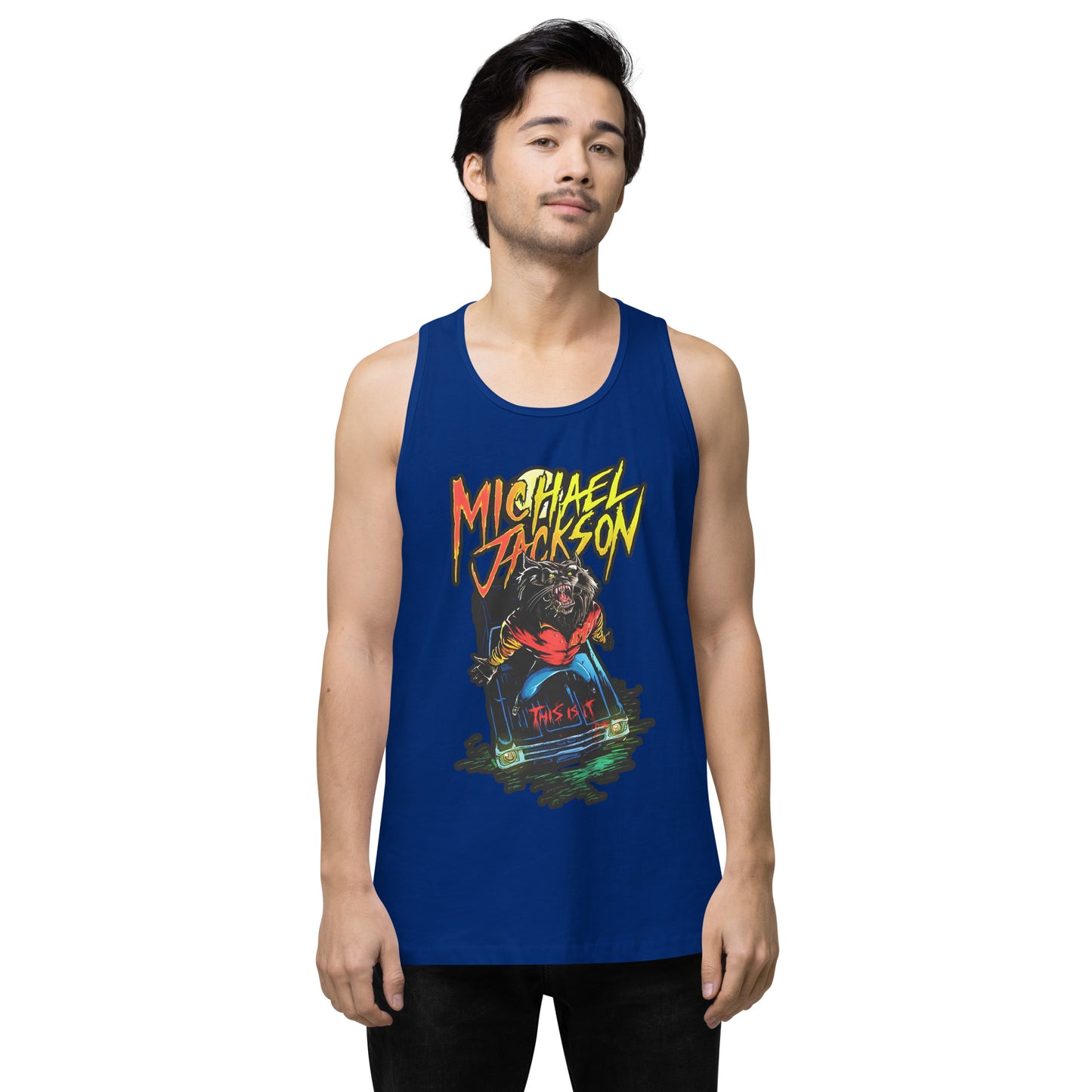 Playera Harmony Style (Tank Top): Thriller (wolf) - Michael Jackson