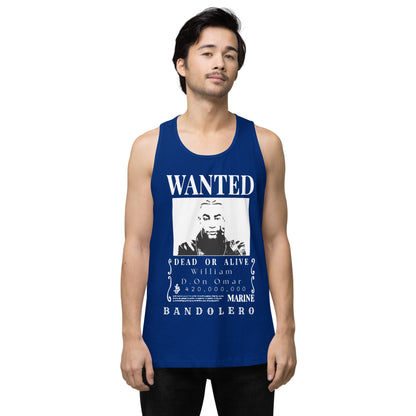 Playera Harmony Style (Tank Top): Wanted William D. On Omar - Don Omar x One Piece