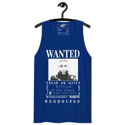 Playera Harmony Style (Tank Top): Wanted William D. On Omar - Don Omar x One Piece