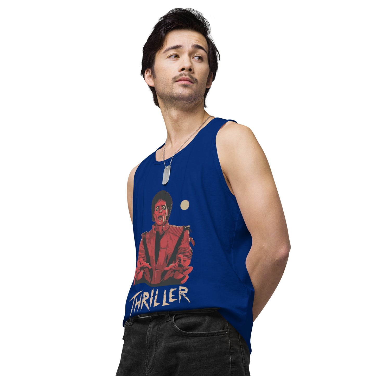 Playera Harmony Style (Tank Top): Thriller (red zombie) - Michael Jackson
