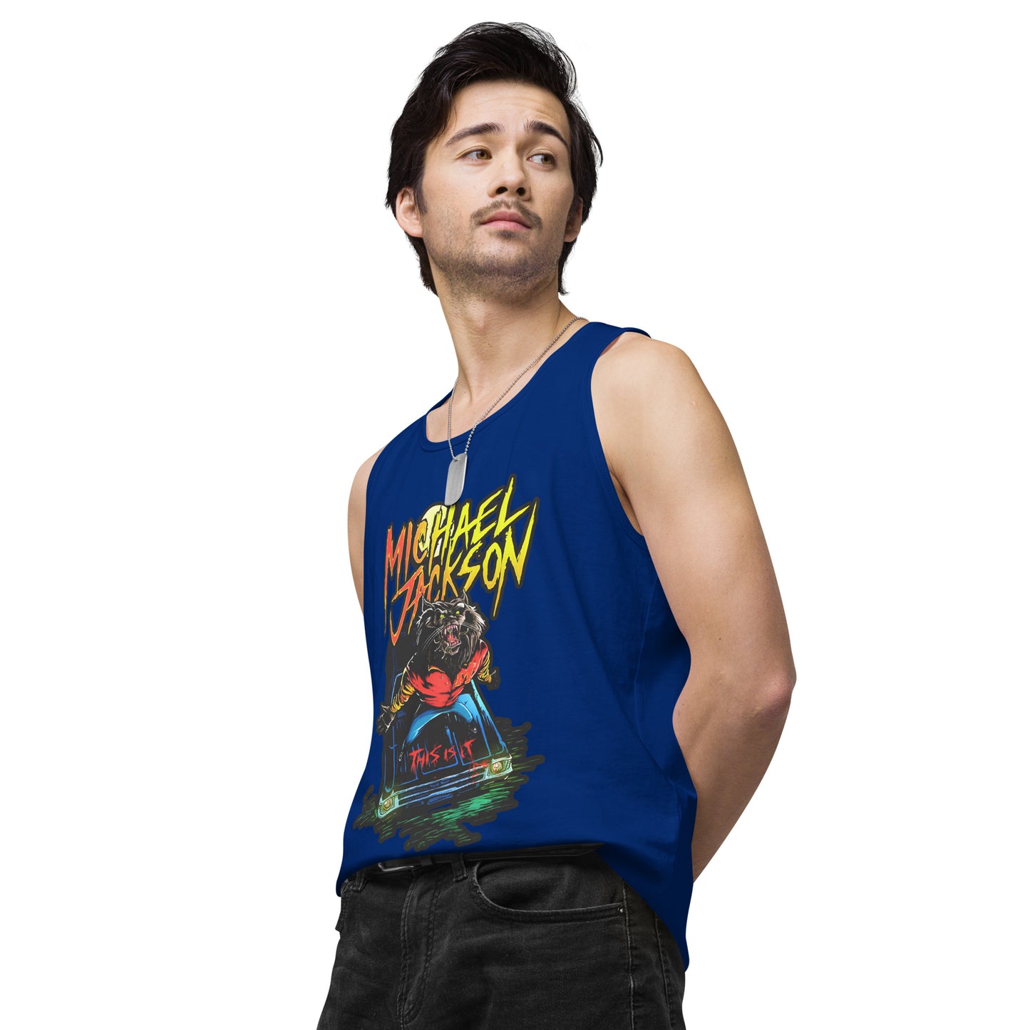 Playera Harmony Style (Tank Top): Thriller (wolf) - Michael Jackson