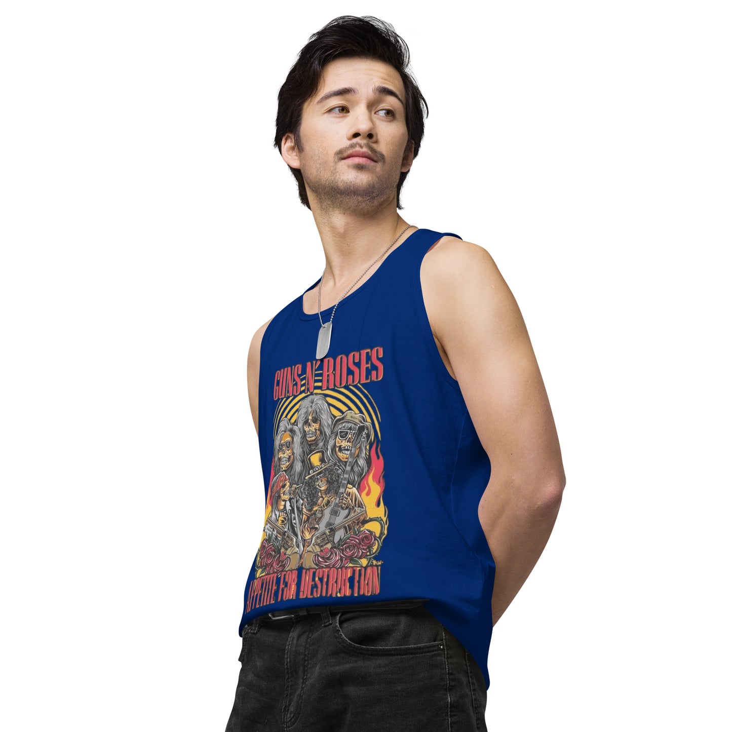 Playera Harmony Style (Tank Top): Sweet Skull O’ Mine - Guns N´ Roses