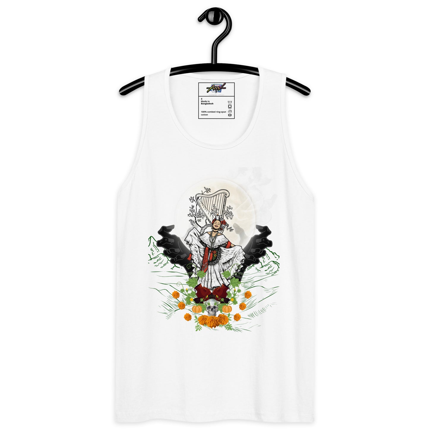 Playera Harmony Style (Tank Top): LA BRUJA - Tlen Huicani, Lino Chavez