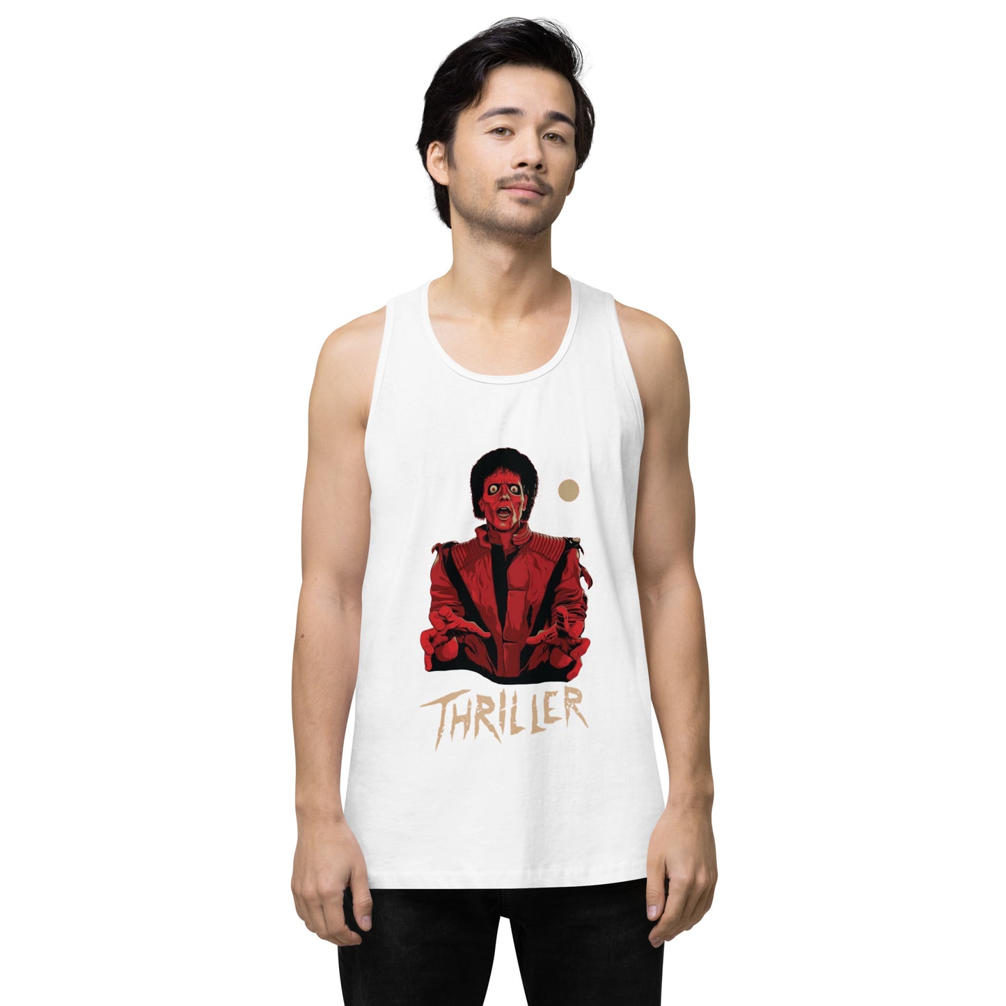 Playera Harmony Style (Tank Top): Thriller (red zombie) - Michael Jackson